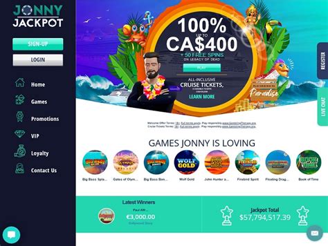 johnny jackpot online casino
